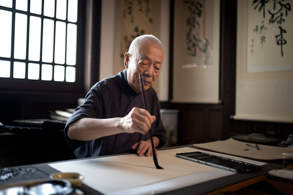 墨水畫名作的藝術結晶與文化深度