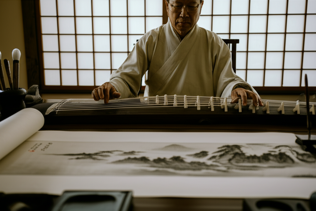 琴畫交融的哲學與精神核心